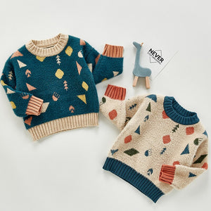 Autumn Baby Girls Boys Knitted Sweater Toddler