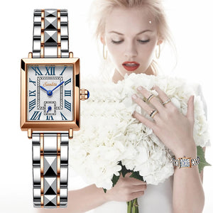 Women Watches Fashion Square Ladies