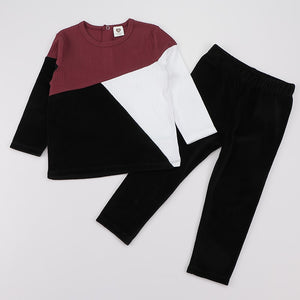 Child pajamas 2 pieces  clothes boy