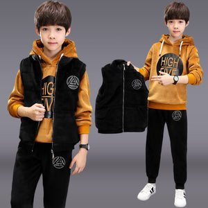 Solid Color Sleeveless Jacket Kids Fashion